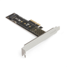 Переходник EXEGATE EXE-570 (M.2 M key -> PCI-E x4 v3.0 для установки SSD 2230/2242/2260/2280/22110 M.2 M key в слот PCI-E x4) EX300629RUS