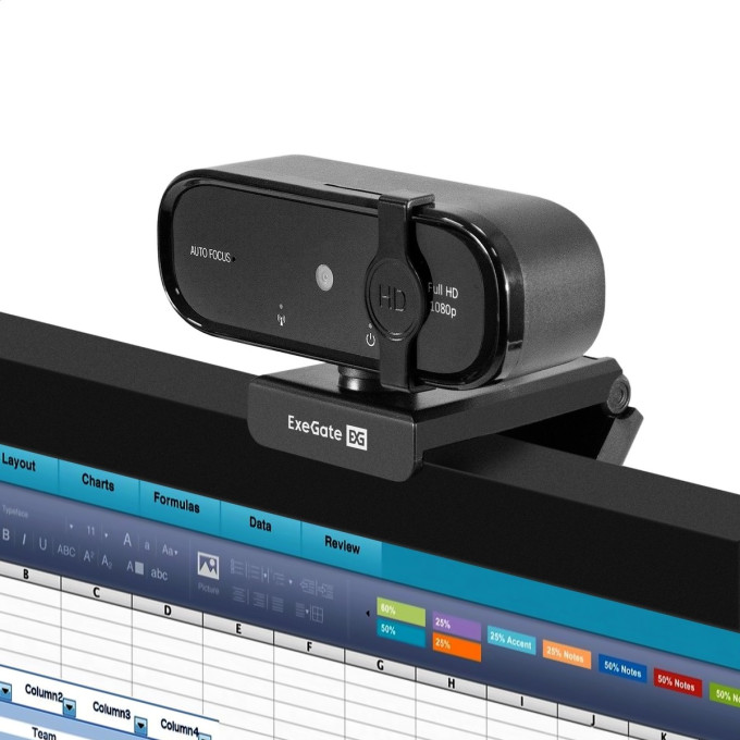Веб-камера EXEGATE BLACKVIEW C720 FULLHD AF EX297680RUS